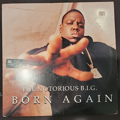 #ad THE NOTORIOUS BIG BORN AGAIN VINYL 2 LP SET NEVER BEEN USED New