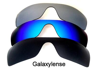 #ad Galaxy Replacement Lenses for Oakley Batwolf Blackamp;Blueamp;Titanium Polarized 3PAIR
