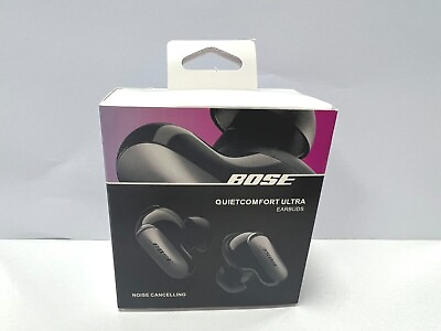 #ad Bose QuietComfort Ultra Wireless Noise Cancelling Earbuds LATEST MODEL Black