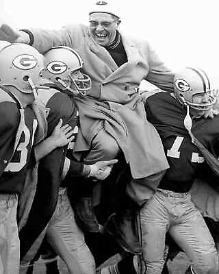 #ad Vince Lombardi Green Bay Packers champs Vintage Classic A 8 x 10 rare Photo