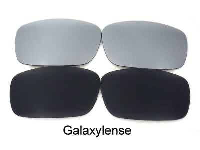 #ad Galaxy Lens For Oakley Racing Jacket Jawbone Non Vented Blackamp;Titanium Polarize