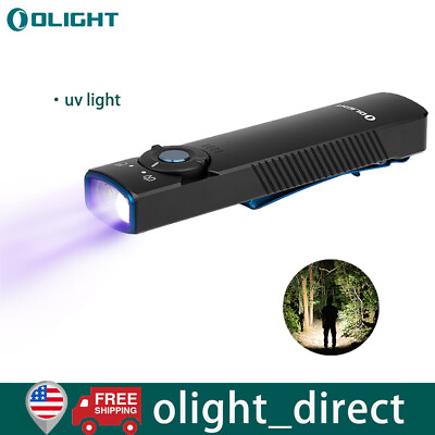 #ad OLIGHT Arkfeld UV 1000 lumens Dual Light Source with UV light EDC Flashlight CW