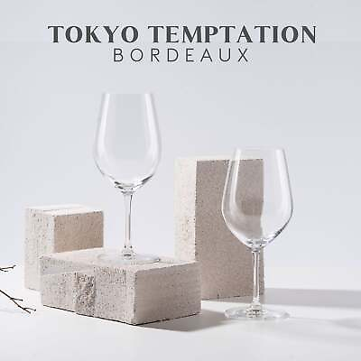 #ad Tokyo Temptation Bordeaux Wine Glasses Set of 2 625 mL 22 fl. oz.