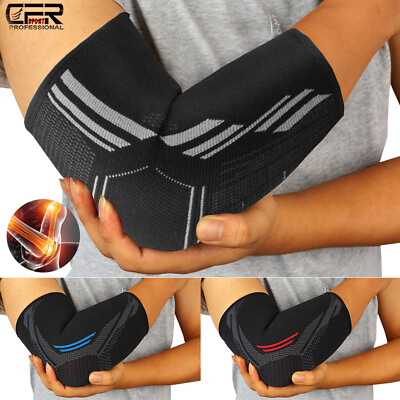#ad Tennis Elbow Brace Support Sleeve Arthritis Tendonitis Sport Arm Wrap Joint Pain $11.79