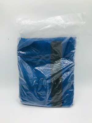 #ad Samp;S Mesh Hockey Equipment Bag Blue 56quot;L x 16quot;H x 9quot;W
