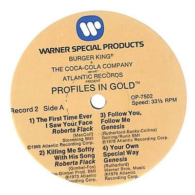 #ad Various Profiles In Gold Album 2 US 7quot; Vinyl Record Single 1978 OP 7502 45 EX