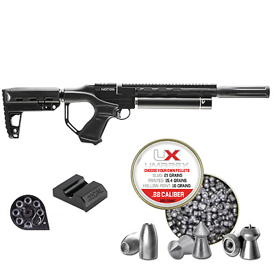 #ad Umarex Notos Carbine .22 Caliber Air Rifle PCP with 250 Pellets Bundle 2254847 $264.95