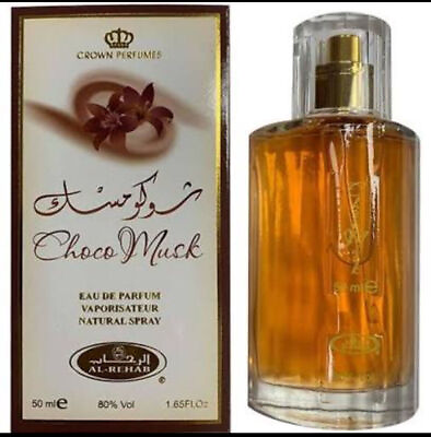 #ad Al Rehab Choco Musk Spray Perfume Oil 50 mL;