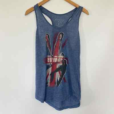 #ad Forever 21 The Who Peace Hand Tank Top Tee