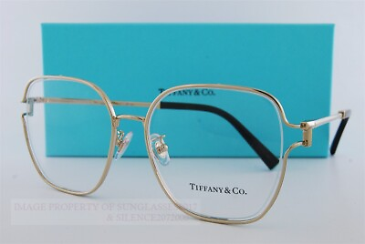 #ad Brand New Tiffany amp; Co. Eyeglass Frames TF 1155D 6021 Gold For Women