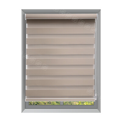 #ad Zebra Window ShadesHorizontal Roller Window Shades Blackout Blinds for Windows