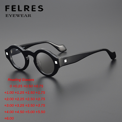 #ad #ad Men Women Round Photochromic Presbyopic Glasses Outdoor Retro Sunglasses UV400