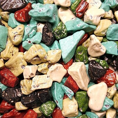#ad Soft Chocolate Stone Candy Colourful Rock Candies Packaging Type: Loose 500g