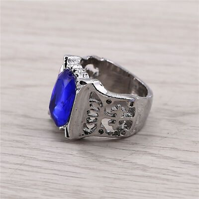 #ad Unisex Finger Rings Durable Zinc Alloy Colorful Fashionable Precious Jewelry $18.98