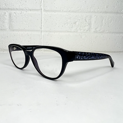 #ad #ad Coach HC6069 5002 Black 51 17 135 China Designer Eyeglass Frames Glasses