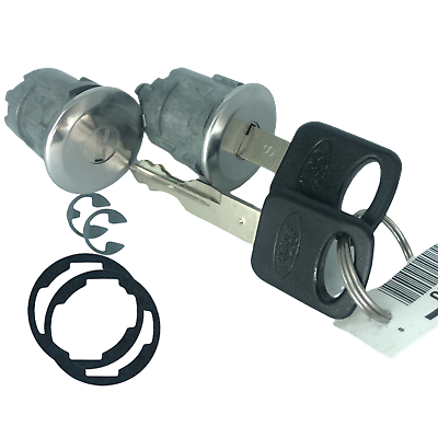#ad Door Lock Cylinder amp; Keys Set of 2 for Ford Mercury Mazda Truck SUV