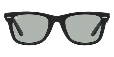 #ad Ray Ban Wayfarer RB2140F Men Women Sunglasses Matte Black Frame Light Gray Lens