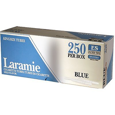 #ad Laramie Light Cigarette Tubes King Size 250 ct Compare to Premier Light 1 Box