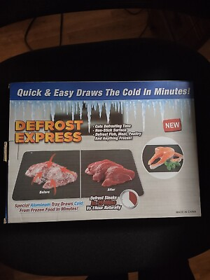 #ad Defrost Express Meat Thawing Tray