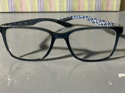 #ad Ray Ban NEW Demi Gloss Blue Frames Carbon Fiber Mens Eyeglasses