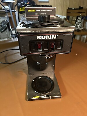 #ad Premium Bunn VP17 2 Stainless Coffee Maker Fast Shipping No Pot