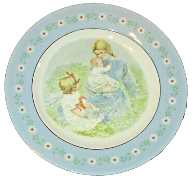 #ad AVON Mother#x27;s Day Collector Plate 1974 TENDERNESS