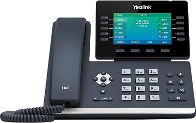 #ad Yealink T54W IP Phone 16 VoIP Accounts. 4.3 Inch Color Display Black