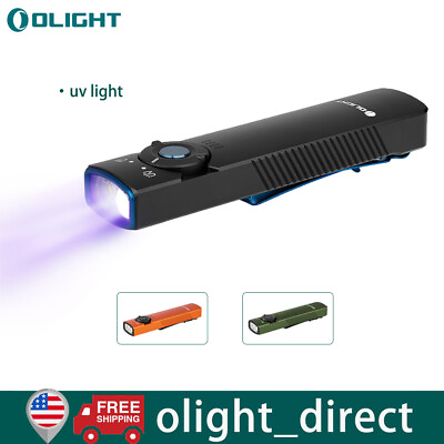 #ad OLIGHT Arkfeld UV 1000Lumen CW NW Dual Light Source EDC Flashlight with UV Light