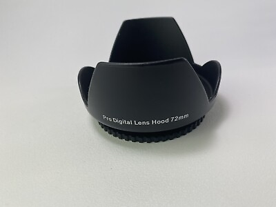 #ad Lens Hoods Pro Digital 72 mm Petal Shape Black Camera