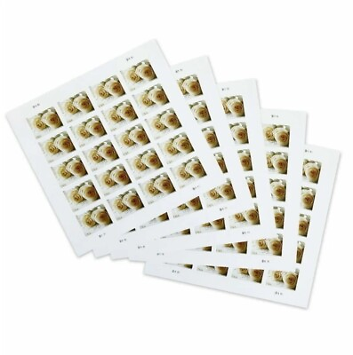 #ad 100 Wedding Roses #4520 US Forever Stamps 5 Sheets of 20