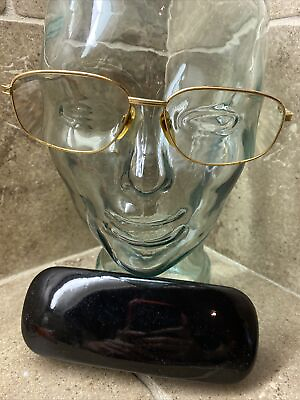 #ad Jaguar Glasses Model 3351 Gold 58 16 145 RARE