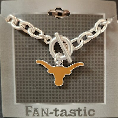 #ad Texas Longhorn Bracelet Licensed