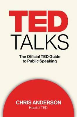 #ad TED Talks: The Official TED Guide to Public Speaking Hardcover GOOD