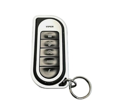 #ad NEW Viper 7251V 7254V 2 Way 5 Button Silver Replacement Remote Control