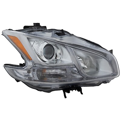 #ad HID Headlight Assembly with Clear Lens Passenger Side For 2009 14 Nissan Maxima