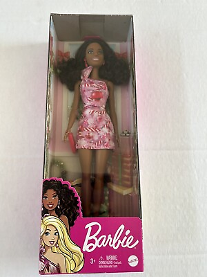 #ad HOLIDAY BARBIE 2020 AFRICAN AMERICAN BRUNETTE MATTEL NEW IN BOX BARBIE OUTFIT