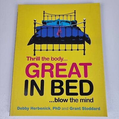 #ad Great In Bed By Debby Herbenick Paperback Book 2012 Sex Manual Position Guide