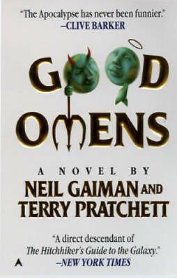 #ad Good Omens Mass Market Paperback By Gaiman N. ACCEPTABLE