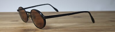 #ad Vintage Serengeti Eyewear Oval Sunglasses Made In Japan With Original Case