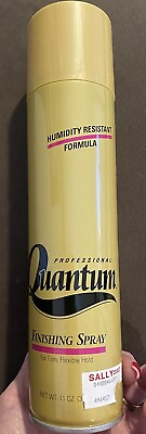 #ad Quantum Finishing Spray Hair Spray Firm Flexible Humidity Resistant 11oz Rare $48.99