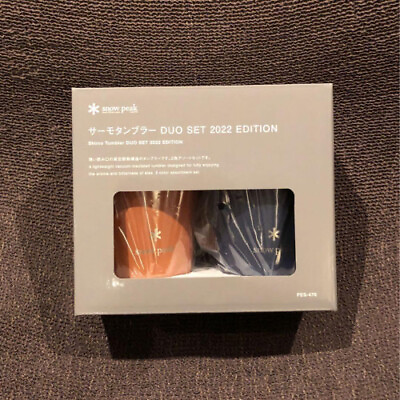 #ad Snow Peak Thermo Tumbler Duo Set Snow Peak Festival Limited Editions From JAPAN◎