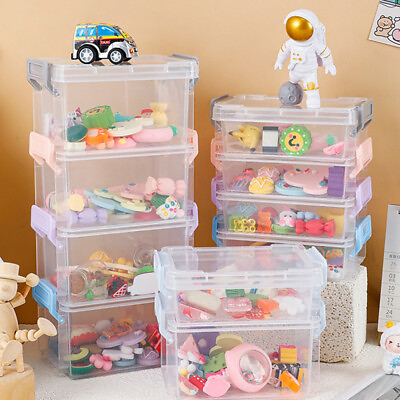 #ad Creative Storage Box Mini Cute Desktop Storage Box Home Storage Accessories