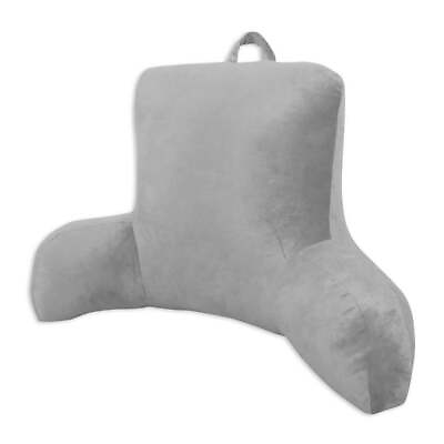#ad Plush Backrest Pillow Bed Cushion Support Reading Back Rest Arms Chair Lounger