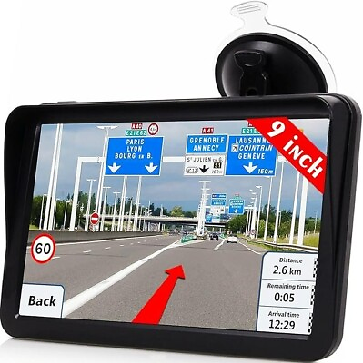 #ad GPS Navigation Truck 2024 LONGRUF GPS Navigation System 9 Inch Touchscreen