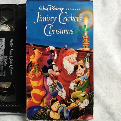 #ad Walt Disney presents JIMINY CRICKET#x27;S CHRISTMAS Box Beat Up Movie Works SWB Com