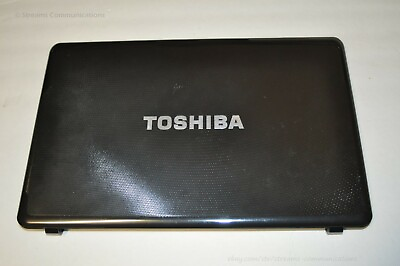 #ad TOSHIBA Satellite A665 S6086 16quot; Laptop LCD Back Cover Bezel Webcam Antenna