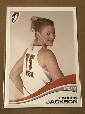 #ad 2007 Rittenhouse WNBA #5 Lauren Jackson Basketball Card HOF