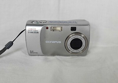 #ad Olympus D 540 3.2 MP Digital LCD Camera 3x Optical Zoom Requires XD Memory Card