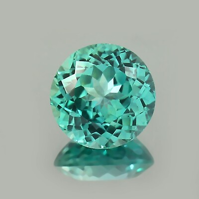 #ad AAA Ravishing Natural Ceylon Parti Sapphire Loose Round Gemstone Cut 12x12 MM