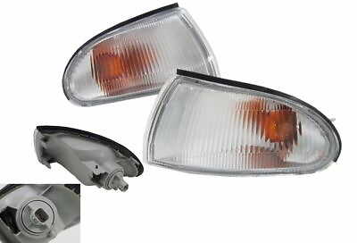 #ad Front Clear Signal Corner Light Lamp For Mitsubishi Lancer CC EVO 123 92 95 New